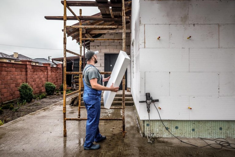 Peinture de façade à Folschviller, les étapes clés